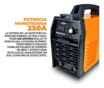 Soldadora Inverter Mma Nebraska 250amp Nesi08250 Color Naranja - Imagen 2