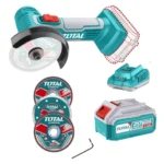 Mini Amoladora 20v Cortante 76mm Total + Bat 4.0ah Cargador